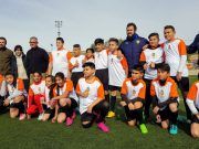 El Ayuntamiento de Elda colabora con el C.P. Virgen de la Salud en su participación en un programa de la Fundación Valencia C.F. contra el absentismo escolar
