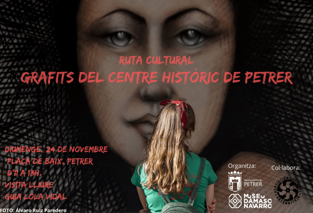 Ruta cultural para conocer los grafitis urbanos del centro histórico de Petrer