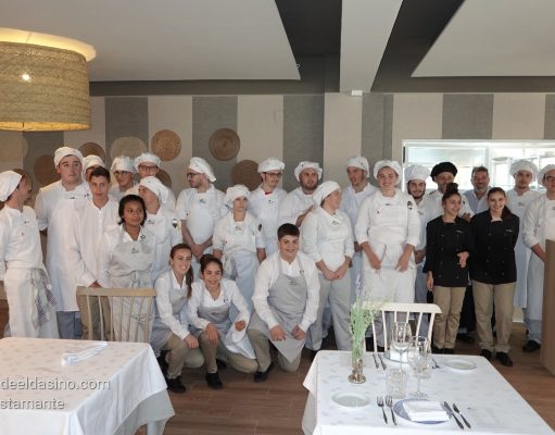 Hoy visitamos la GastroAula del CIPFP Valle de Elda Alumnos de hostelería CIPFP VALLE DE ELDA