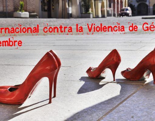 «Zapatos Rojos» para visibilizar la lacra de las agresiones machistas. 25 de noviembre.