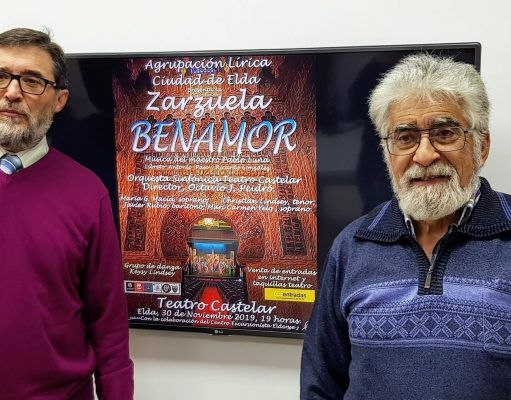 Sesenta años después, el Teatro Castelar de Elda, acoge este sábado 30/11 la zarzuela «Benamor» La zarzuela ‘Benamor’ que vuelve este sábado a los escenarios sesenta años después