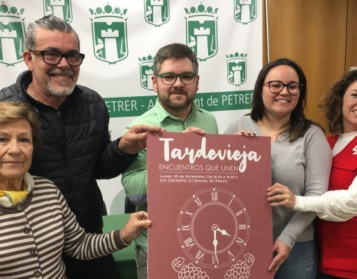 Petrer organiza una Tardevieja para combatir la soledad, con la participación de artistas locales y organizaciones sociales y humanitarias