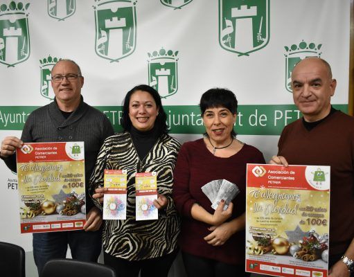 La Asociación de Comerciantes de Petrer repartirá más de 6.000 euros en premios en la campaña de Navidad Campaña de Navidad Petrer