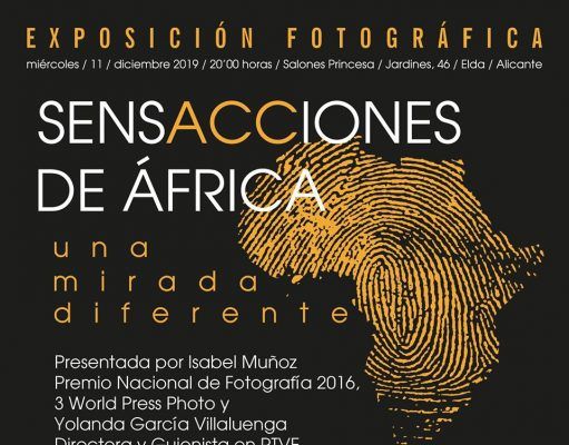 EXPOSICIÓN FOTOGRÁFICA SOLIDARIA, presentada por ACCI, la Asociación Contra la Ceguera Internacional, 11 diciembre, 20:00 h, Salones Princesa, Elda Sensaciones de África - Exposición Fotográfica Elda