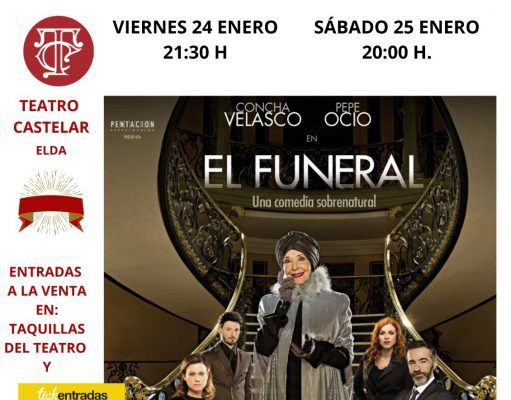 Concha Velasco trae ‘El Funeral’ al Teatro Castelar de Elda "El Funeral" Concha Velasco
