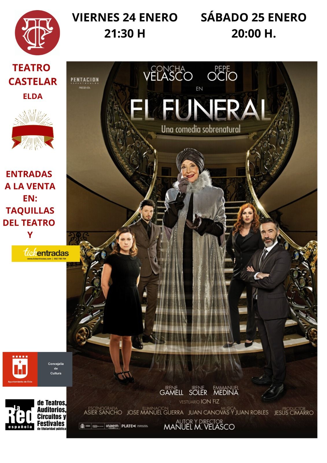 "El Funeral" Concha Velasco