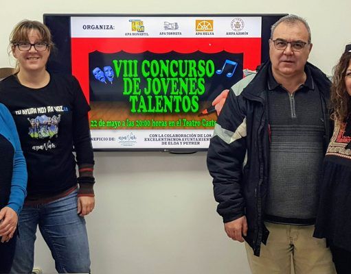 Estudiantes de cuatro IES de Elda y Petrer participarán en el VIII Concurso Jóvenes Talentos ‘Valle del Vinalopó’ Presentación del VIII Concurso Jóvenes Talentos