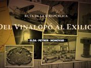 El próximo 1 de marzo arranca la segunda edición de la ruta turística ‘Del Vinalopó al Exilio’, iniciativa conjunta de los Ayuntamientos de Monóvar, Elda y Petrer.