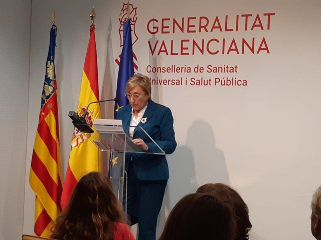Ana Barceló - Consellera Sanitat Valenciana - Archivo