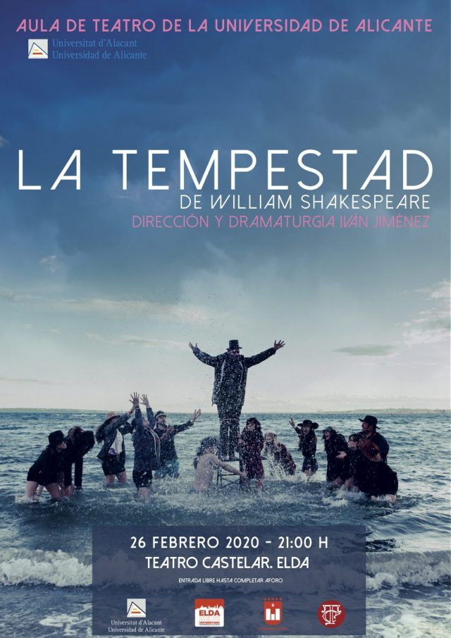 La Tempestad, de Shakespeare, el nuevo montaje del Aula de Teatro de la UA