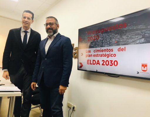 Rubén Alfaro presenta los Presupuestos 2020 para Elda, en los tienen prioridad las políticas sociales, la modernización de la ciudad y el aumento de las inversiones Presupuestos Elda 2020