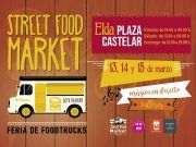 Del 13 al 15 de marzo, el Street Food Market visitará Elda, con decenas de Food Trucks y conciertos en directo Street Food Market Elda 2020