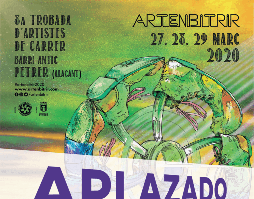 Ayuntamiento de Petrer y asociaciones organizadoras aplazan la celebración de ArtenBitrir y otras actividades siguiendo las instrucciones del Ministerio de Sanidad sobre el coronavirus