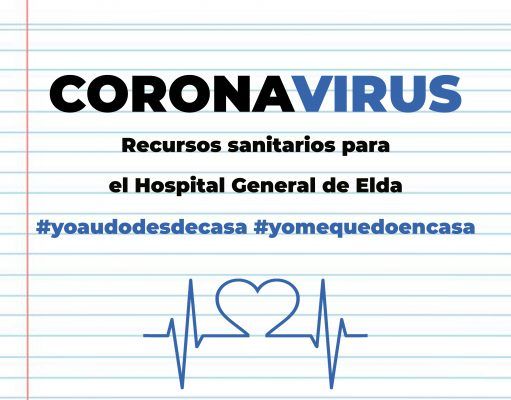 Nace en Elda un Crowdfunding para recaudar fondos, para comprar material, para el Hospital General Universitario de Elda Petrer ecaudación de dinero para recursos al Hospital de Elda