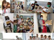 El Departamento de Salud de Elda da las gracias por tanta generosidad Los sanitarios de Elda dan las gracias por tanta gratitud