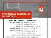 El Ayuntamiento de Elda suspende los servicios presenciales de atención al público y los restringe a la atención telefónica y telemática Atención al ciudadano - Elda - Telemática