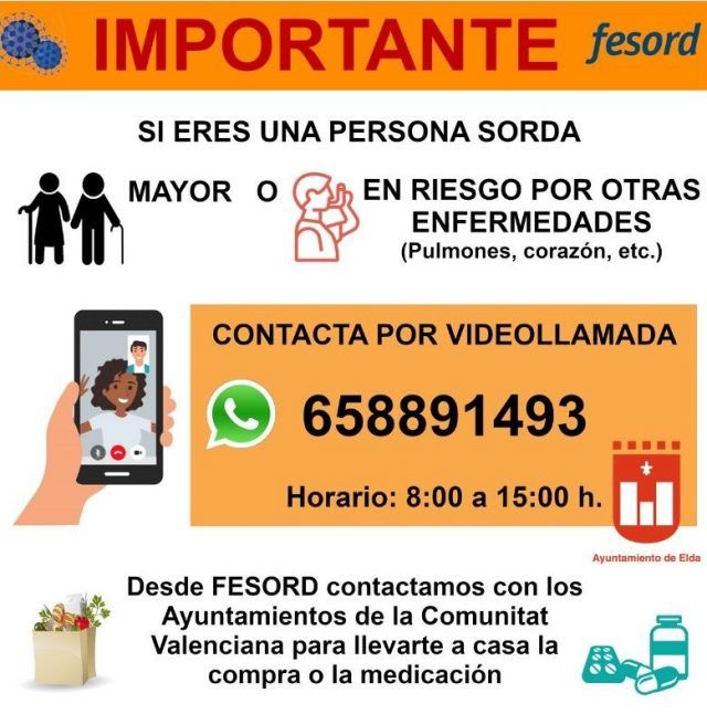 Videollamadas para personas sordas Elda