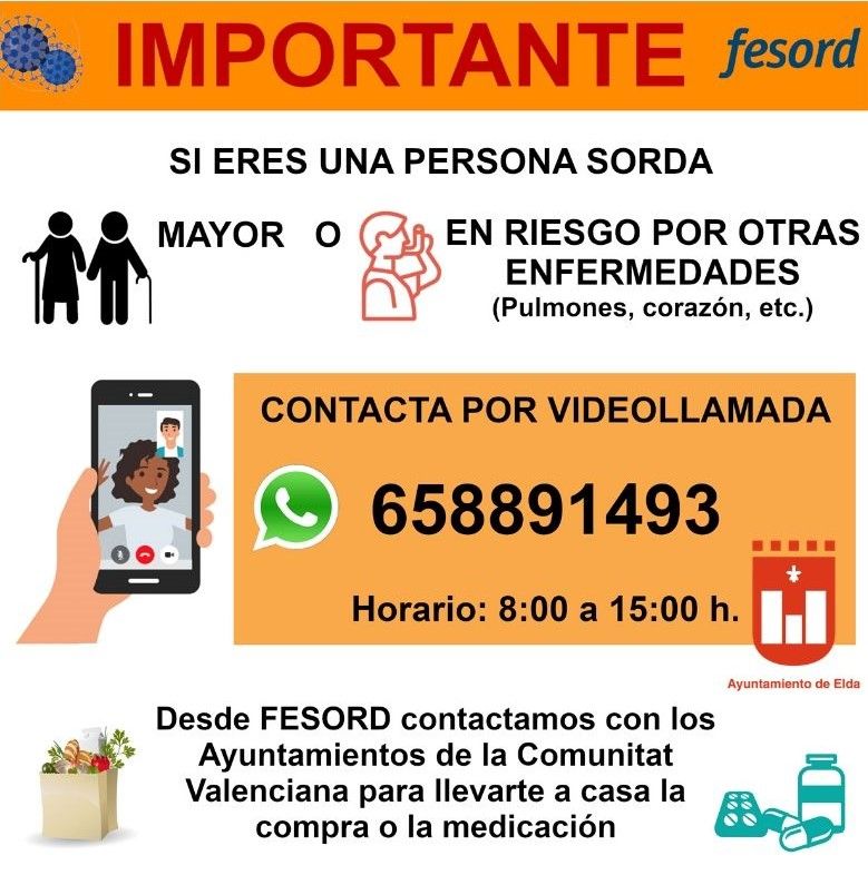 Videollamadas para personas sordas Elda