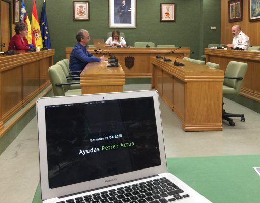 Petrer destinará 750.000 € en medidas para favorecer a los sectores económicos, de servicios e industriales de la población Petrer Actúa 2020