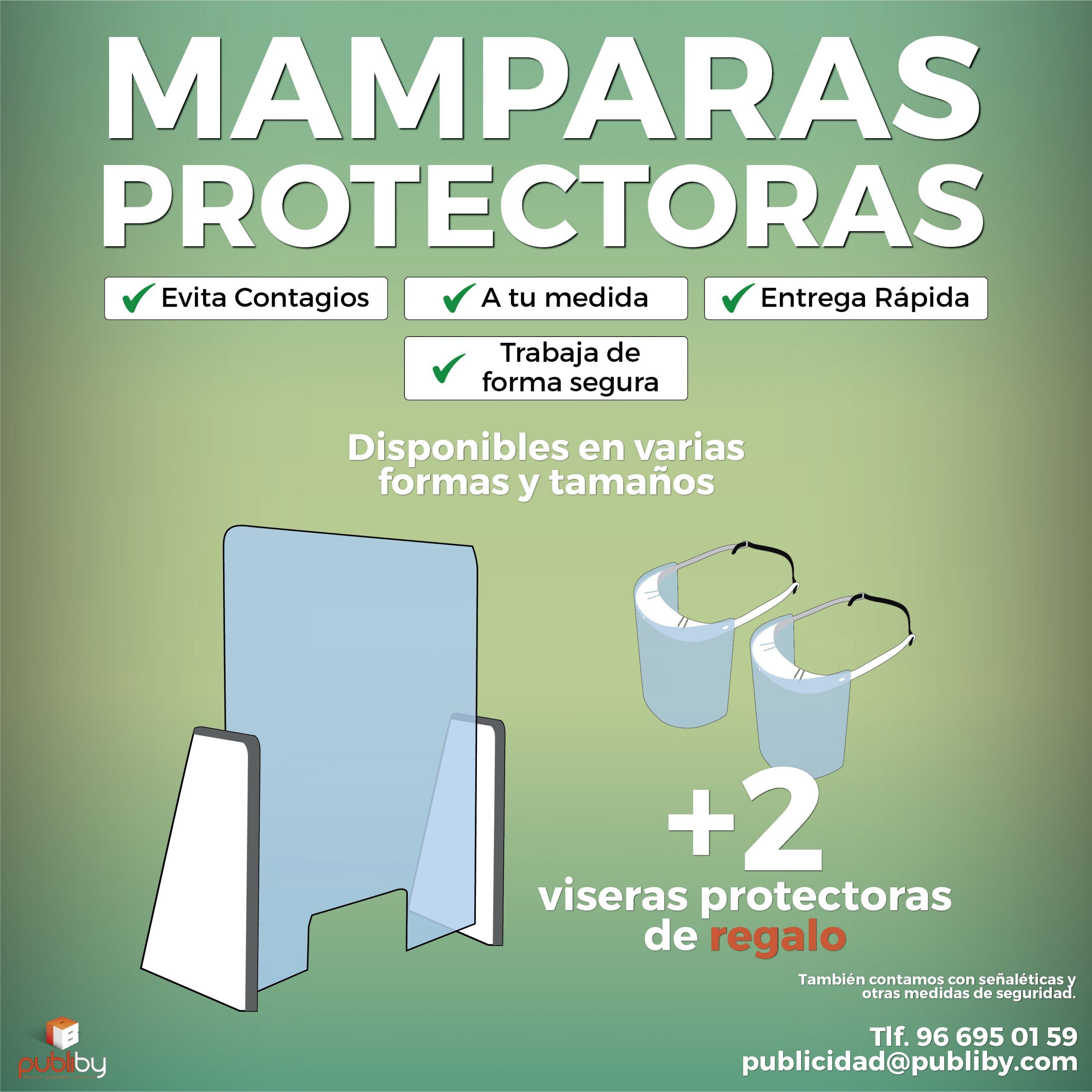 mamparas protectoras