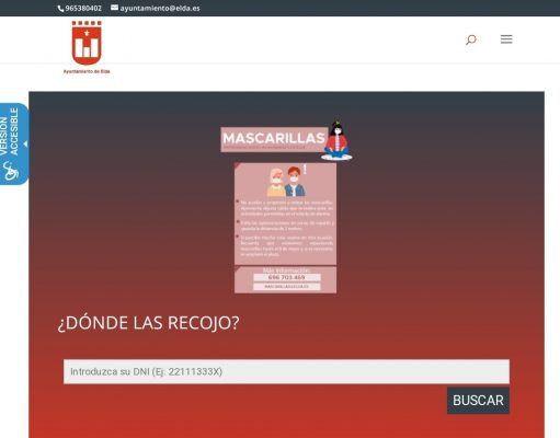 El Ayuntamiento de Elda inicia este miércoles el reparto de mascarillas infantiles y de adultos fabricadas por empresas y talleres eldenses Elda inicia este miércoles el reparto de mascarillas infantiles y de adultos