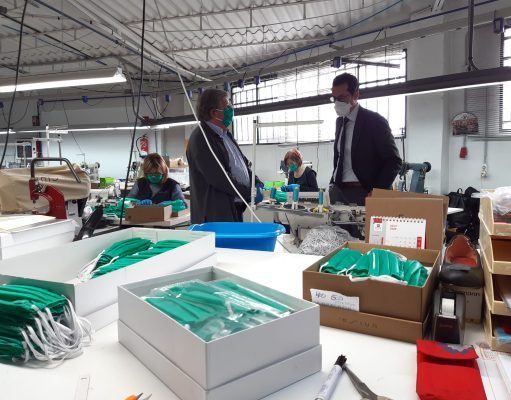 El Ayuntamiento de Elda repartirá 7.000 mascarillas infantiles entre los niños y niñas de la ciudad Unisa - Mascarillas infantiles para Elda