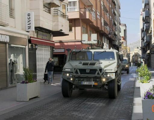 El Ejército de Tierra, despliega un Equipo Operativo del MOE en Elda y Petrer, además de Torrevieja. El Equipo Operativo del MOE en Elda y Petrer - Foto Tele Elda
