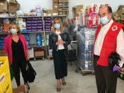 La alcaldesa agradece y pone en valor el trabajo de Cruz Roja Petrer en esta crisis sanitaria, en el día internacional de esta ONG Cruz Roja Petrer