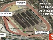 El Ayuntamiento de Elda reabrirá el próximo martes la Pista de Atletismo con unas estrictas medidas de seguridad y restricciones de horario y aforo