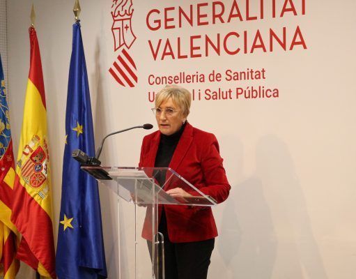 Sin ingresos por coronavirus en los hospitales valencianos en la última jornada La consellera de Sanidad, Ana Barceló, en rueda de prensa.