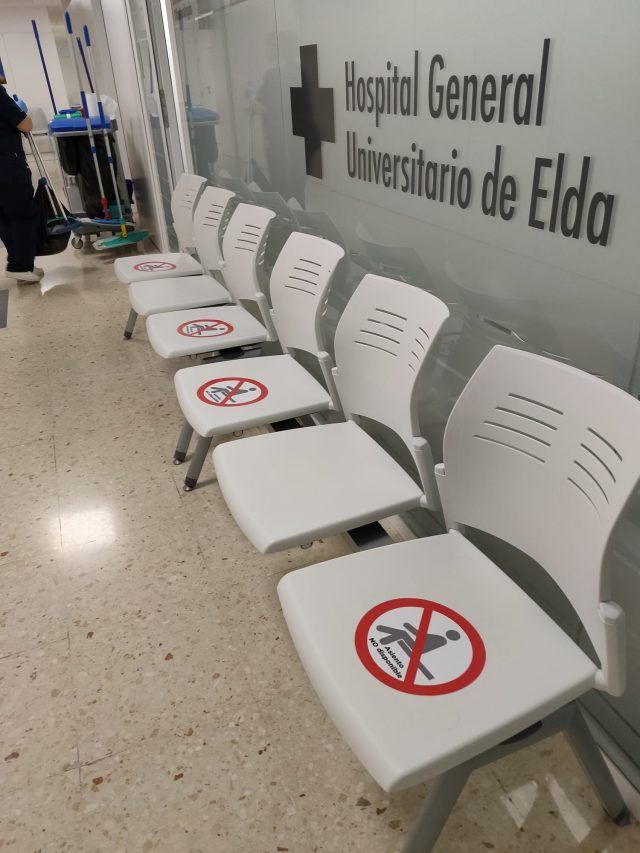 Adopción de medidas para la fase de transición COVID-19 en el Hospital de Elda