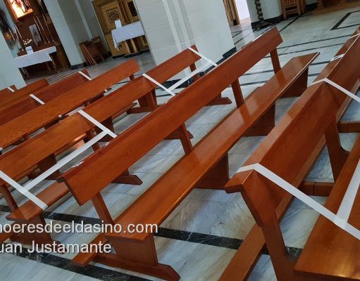 Visitamos hoy la Iglesia de Santa Ana en Elda – Fase 1 de la desescalada. Iglesia de Santa Ana - Fase 1
