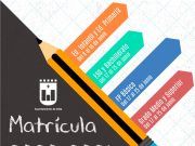 Educación fija los plazos de admisión para los alumnos y alumnas que cambien de centro o se escolaricen por primera vez Matriculación Elda 20-21