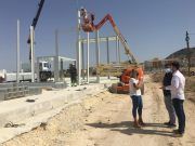 Comienza la instalación de las aulas prefabricadas que acogerán provisionalmente al IES Azorín a partir del próximo curso nstalación de las aulas prefabricadas que acogerán provisionalmente al IES Azorín a partir del próximo curso