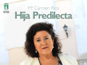 El pleno del Ayuntamiento de Petrer nombra a Mª Carmen Rico como Hija Predilecta, con más de 200 adhesiones de personas a título individual y entidades Mª Carmen Rico