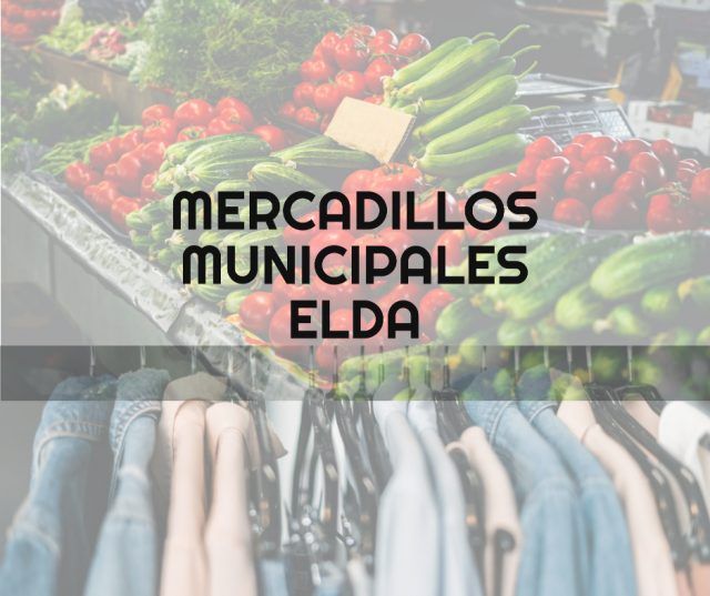 Mercadillos Municipales Elda 2020