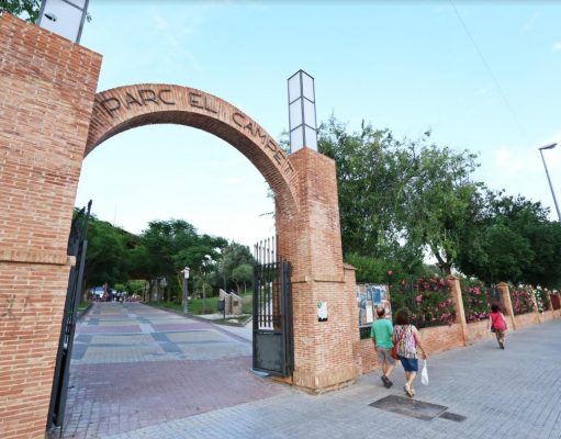 Petrer abrirá el lunes 15 los parques 9 d’Octubre y El Campet, dos pulmones verdes de la ciudad que ocupan una superficie de 42.000 m2 en total Parque el Campet de Petrer