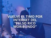 La Policía Local de Petrer detecta un intento de timo por Internet, por el método del “falso rico moribundo” Timo falso rico moribundo