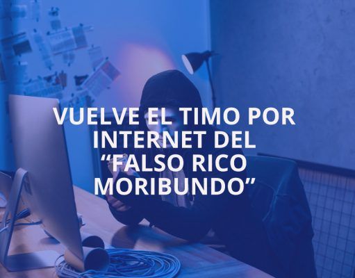 La Policía Local de Petrer detecta un intento de timo por Internet, por el método del “falso rico moribundo” Timo falso rico moribundo