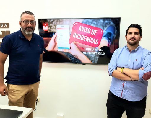 La App del Ayuntamiento de Elda incorpora un nuevo servicio para que los ciudadanos avisen de incidencias en la vía pública