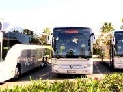 El Ayuntamiento de Elda intercede para que la empresa del transporte universitario devuelva el importe del bono correspondiente al periodo del servicio no prestado o prorrogar su validez Transporte universitario