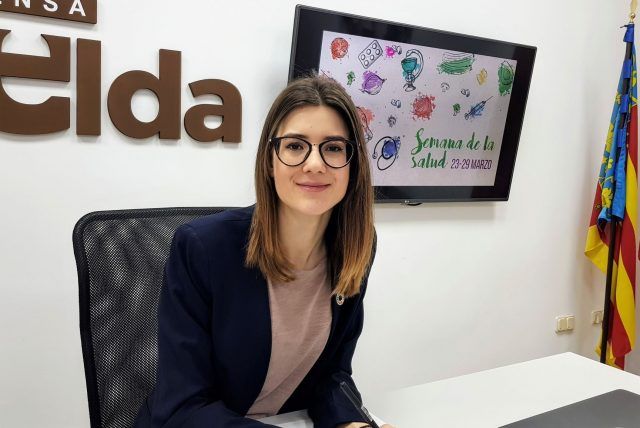 Sarah López, concejala de Medio Ambiente Elda