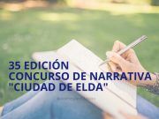 Cultura convoca una nueva edición de los concursos de narrativa ‘Ciudad de Elda’ Concurso de Narrativa ‘Ciudad de Elda’