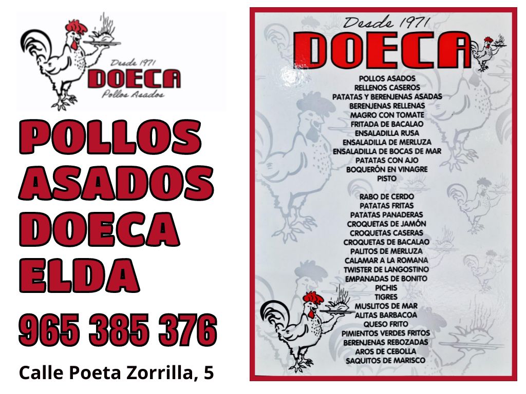 Pollos Asados Doeca - Elda - Petrer