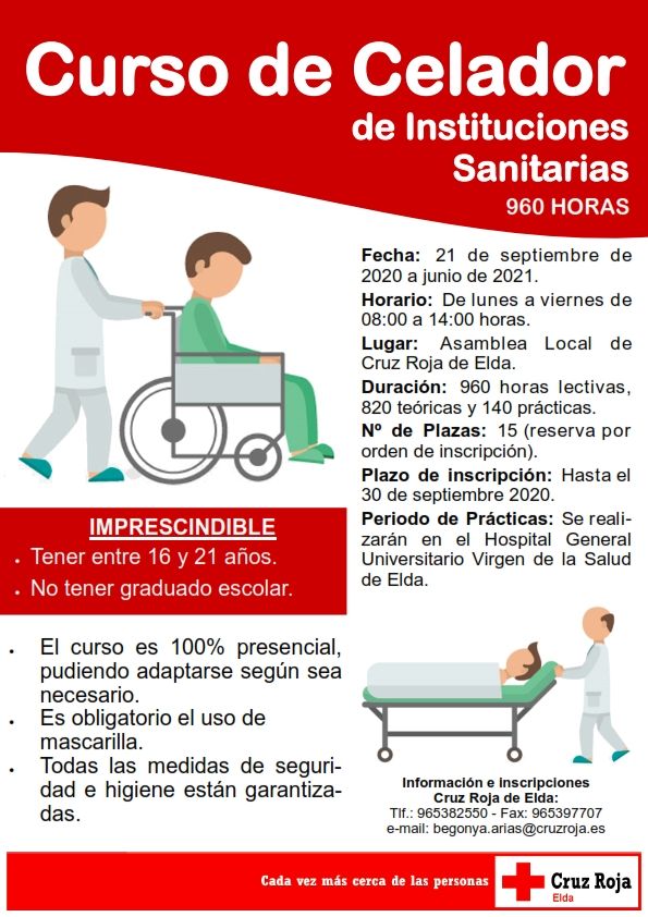 Curso de Celador Sanitario Elda