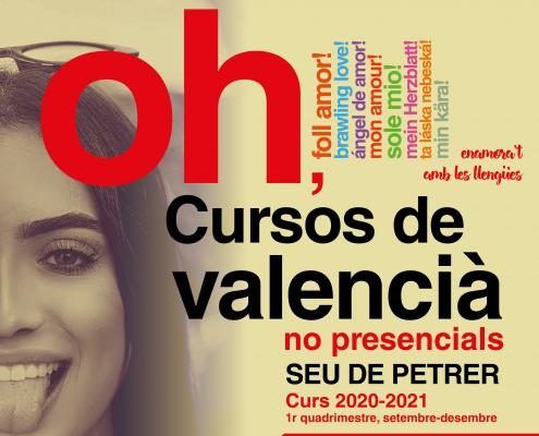 La Seu Universitària de Petrer abre el plazo de preinscripción para cursar el C1 de valenciano en modalidad online C1 de valenciano en modalidad online