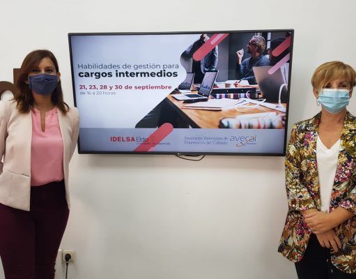 Curso de formación para cargos intermedios de la industria del calzado | Ayuntamiento de Elda y Avecal Curso de formación para cargos intermedios de la industria del calzado