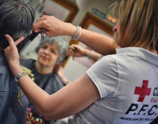 Comienzan los cursos de Celador y Peluquería, de Cruz Roja de Elda, con todas las garantías necesarias Cursos Cruz Roja Elda 2020