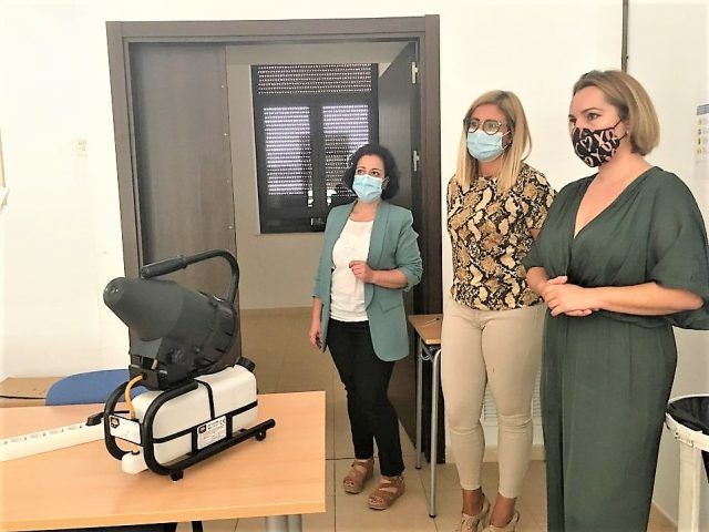 Petrer desinfectará por nebulización los colegios y espacios públicos para frenar al coronavirus