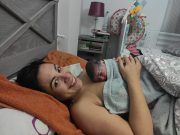 Parto en un domicilio de Sax, la bebé decidió venir al mundo con la  compañía de sus padres y abuela Parto en un domicilio de Sax